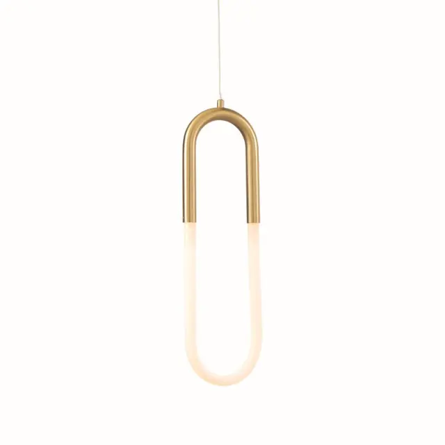 Κρεμαστό Φωτιστικό LED ACA Venus ZM32LEDP15BR Ορειχάλκινο 8W 3000K 560lm IP20 / ZM32LEDP15BR