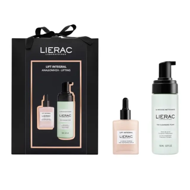 Lierac Set Lift Integral The Tightening Serum Συσφιγκτικός Ορός, 30ml & The Cleansing Foam Αφρός Καθαρισμού Προσώπου, 150ml