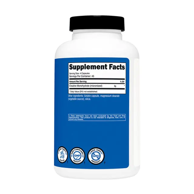 Nutricost Creatine Monohydrate Capsules 2