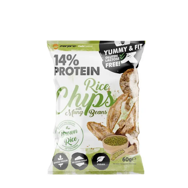 Forpro 14% Protein Rice Chips With Mung Beans