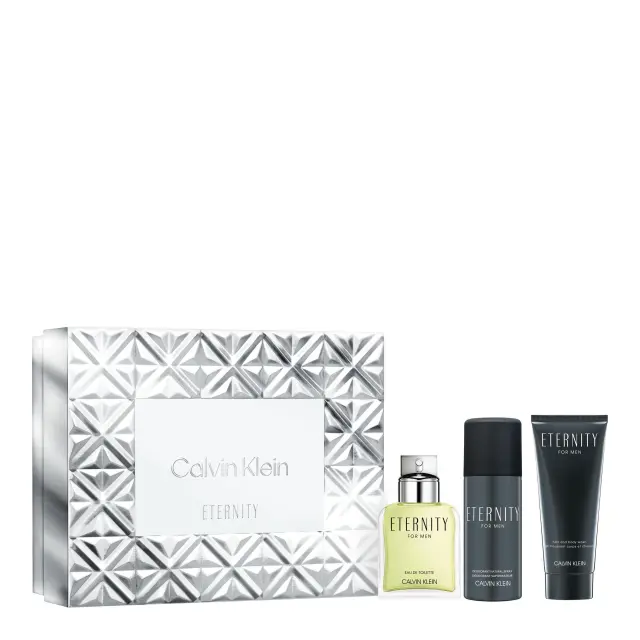Calvin Klein Eternity for Men Ανδρικό Αρωματικό Σετ: Eau De Toilette 100ml & Spray Deodorant 150ml & Shower Gel 100ml
