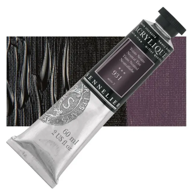 Ακρυλικό Sennelier Extra Fine - 931 Neutral Tint S2 - 60ml