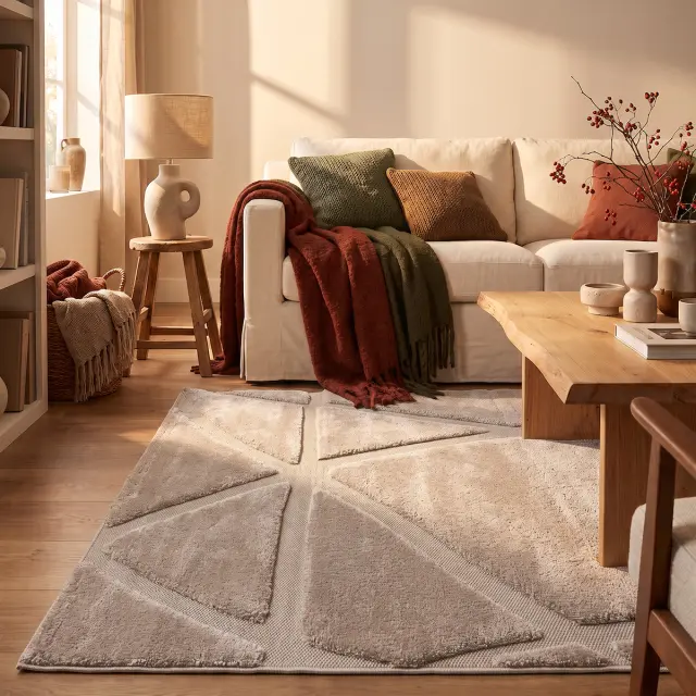 Beauty Home Διάδρομος με το μέτρο Cozy Art 9639 67cm Μπεζ 2