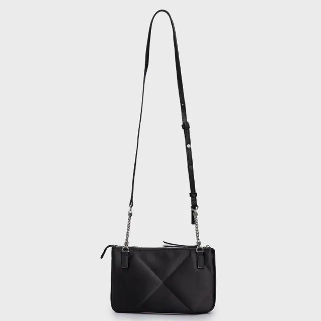 Calvin Klein - Γυναικεία Τσάντα Re-Lock Quilt Crossbody - Satin K60K611299-BAX Μαύρο 3