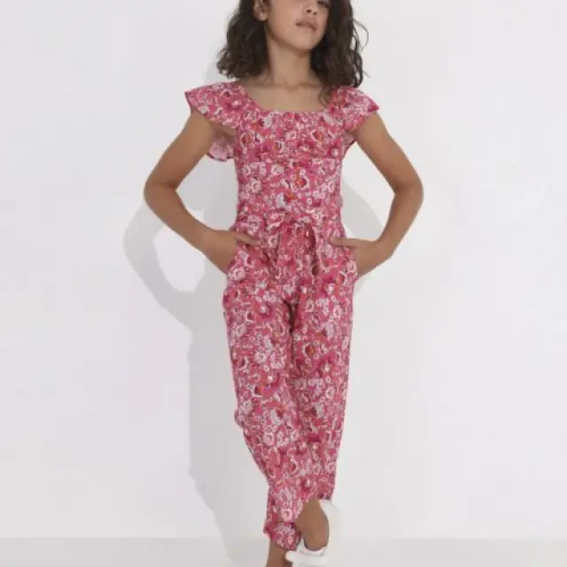 Junior 10 έως 18 ετών Τοπ σταμπωτό βισκόζη φούξια 2