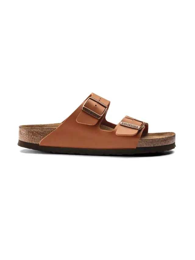 Birkenstock Πέδιλα Unisex Birko-Flor(ανθεκτικό υλικό της Birkenstock-επιτρέπει την επαφή με το νερό) Καφέ BIR/ARIZONA SOFT 1019119 G/BROWN - 44 2