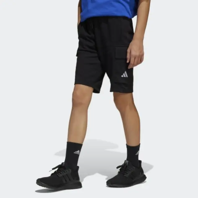 Adidas Essentials Cargo Shorts Kids Black JC9768 - 128