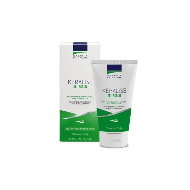 Galenia Skin Care Keralise Gel Scrub Καθαριστικό & Καταπραϋντικό Προσώπου, 125ml