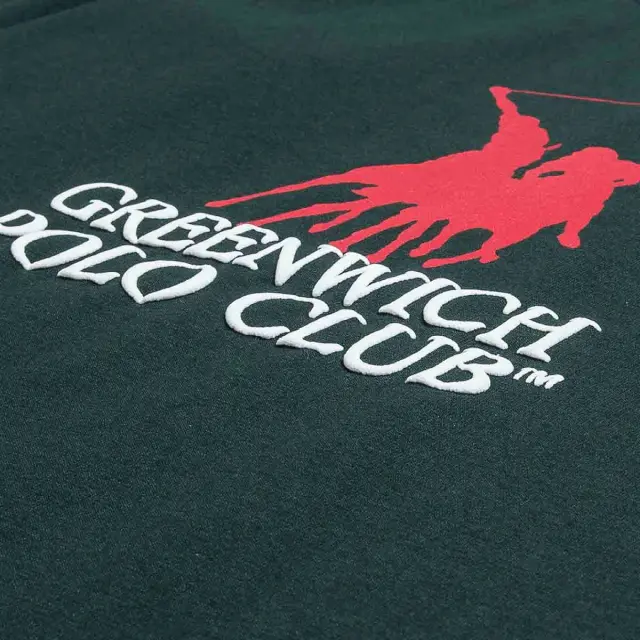Μπλούζα Greenwich Polo Club με ανάγλυφα στοιχεία 2