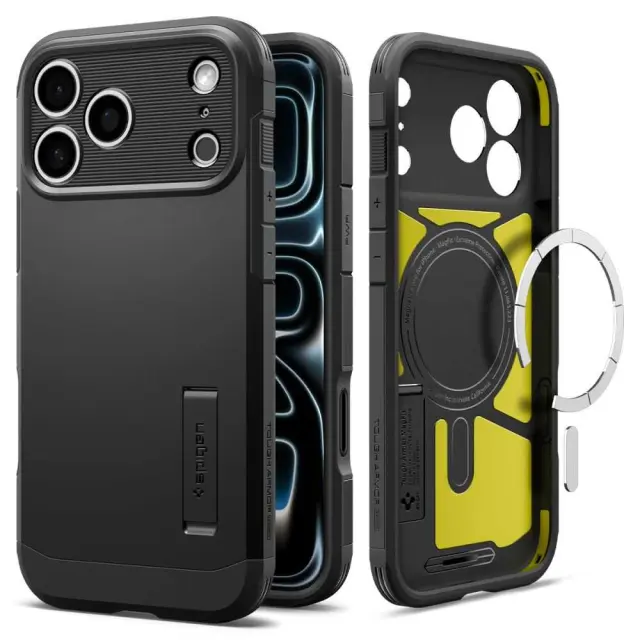 Spigen Tough Armor T MagSafe, black - iPhone 18 Pro/17 Pro 3