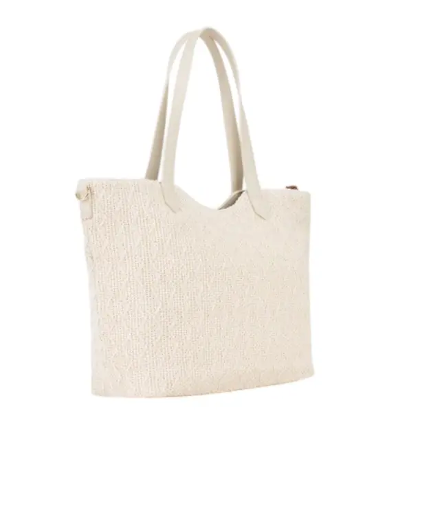 Valentino Bags - Γυναικεία Τσάντα Ώμου Courmayeur VBS7GG01-991Εκρού 3