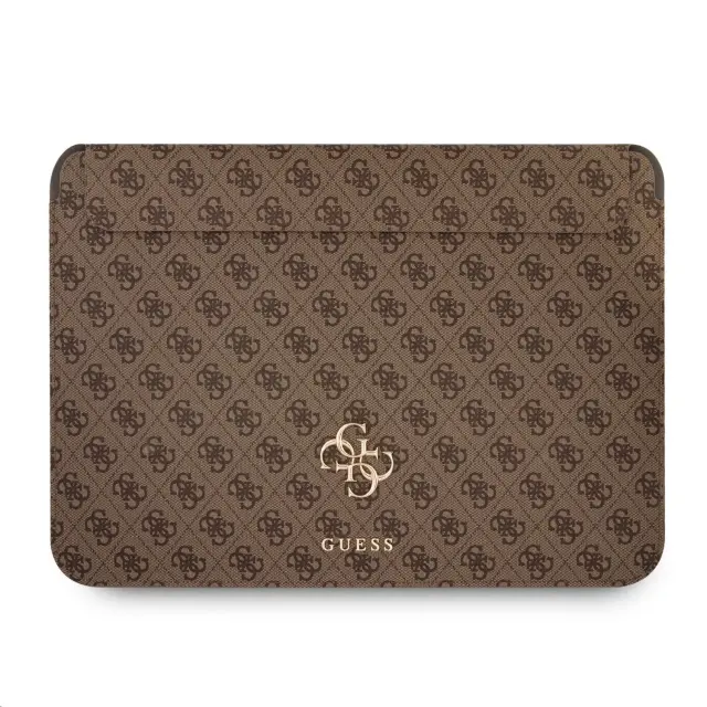 Guess PU 4G Metal Logo Computer Sleeve 13" Brown 2