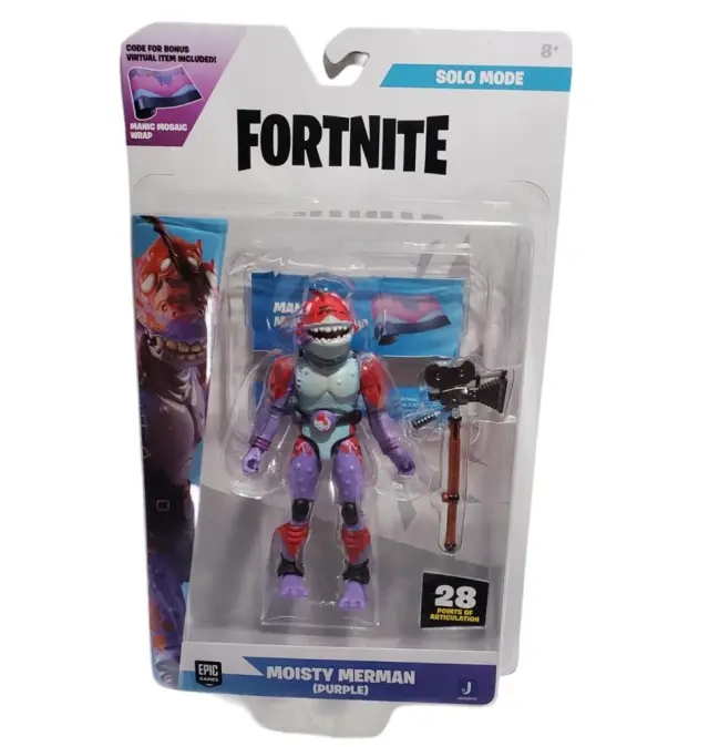 Fortnite – Μονή Φιγούρα 10εκ Moisty Merman Purple / FNT1358 (Jazwares)