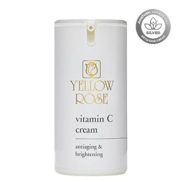 Yellow Rose Vitamin C Cream Ενυδατική Κρέμα Προσώπου με Βιταμίνη C & Centella Asiatica 50ml
