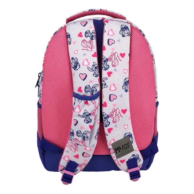 Must Σχολική Τσάντα Πλάτης Δημοτικού 3 θήκες Stitch-Angel Ohana (000565773) 2