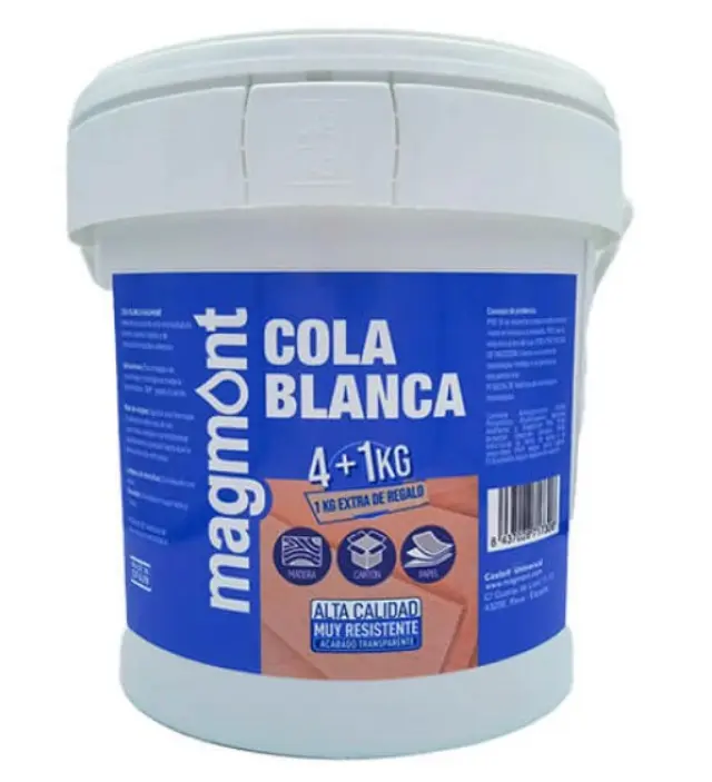ΚΟΛΛΑ ΞΥΛΟΥ MAGMONT COLA BLANCA D3 5KG ΛΕΥΚΗ