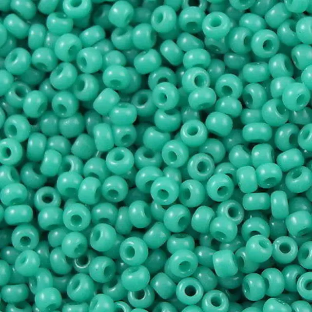 Χάντρα Miyuki Round Rocailles 8/0 - 412 - Opaque Turquoise Green ~25gr