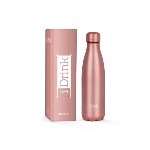 Παγούρι I Drink ID0020 Therm Bottle 500Ml Mat Rose/ 139000020 (i-Total)