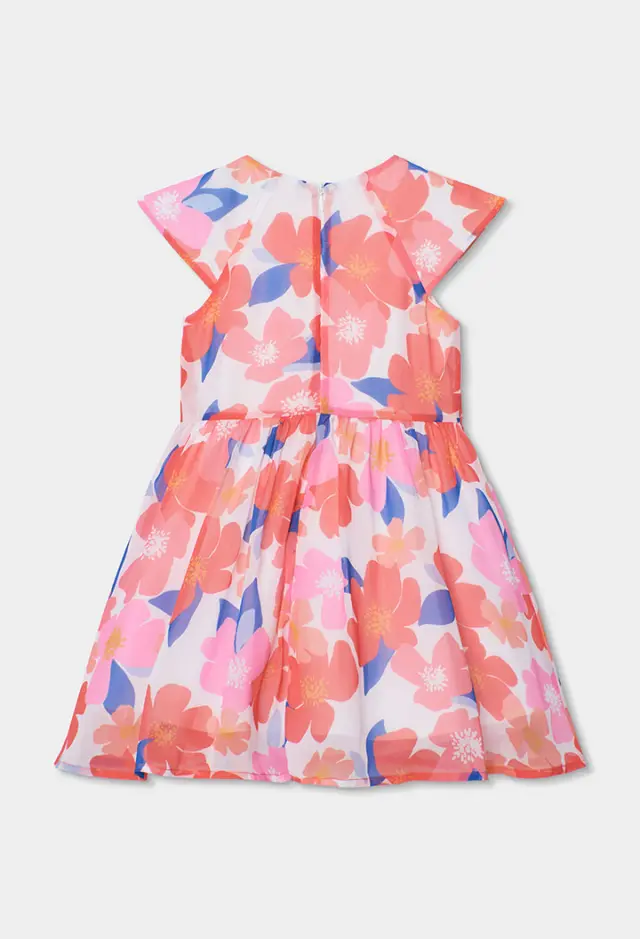 Boboli Chiffon φόρεμα floral για κορίτσι 753005-9813 2