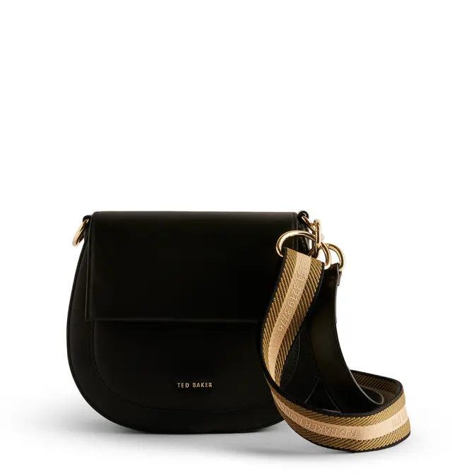 Τσάντα TED BAKER Darcell Webbing Satchel Bag 258599 Μαύρο