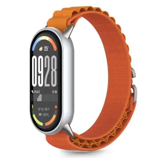 Tech-protect Nylon Pro Xiaomi Smart Band 8 / 9 / 10 / Nfc Orange