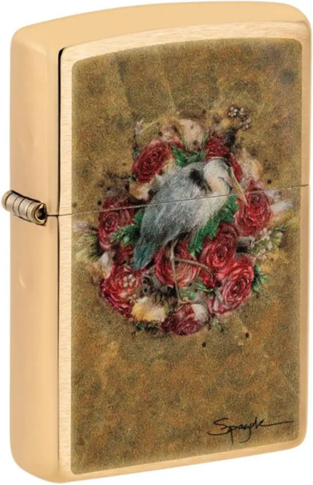 ZIPPO Αναπτήρας - Spazuk - Bird and Roses (48329)