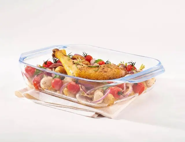 Πυρίμαχο σκεύος Irresistible Pyrex με χωρητικότητα 2.1lt και διαστάσεις 31x20x6cm 407B000/7146 3
