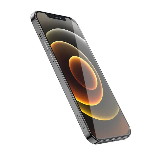 Tempered Glass Hoco G5 0.33mm Full Silk Screen HD 2.5D για Apple iPhone 12 Mini Μαύρο 3