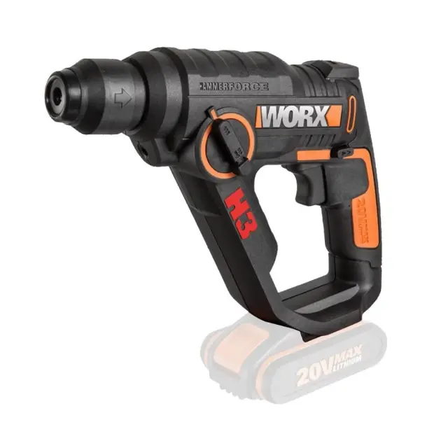 Worx WX390.9 Περιστροφικό πιστολέτο 3 σε 1 20V Li-ion