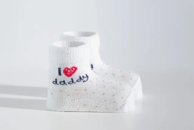 Socks Baby Combo 3pcs Πουάν Colours 3