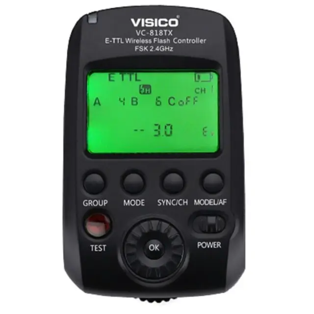 Visico VC-818TX ETTL Πομπός Ραδιοσυχνοτήτων Canon
