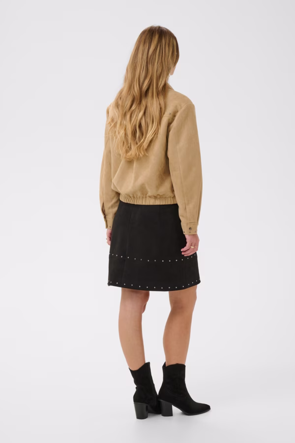 Cream CRWinny Casual jacket Γυναικείο Μπεζ Σουέτ Μπεζ - 38 2
