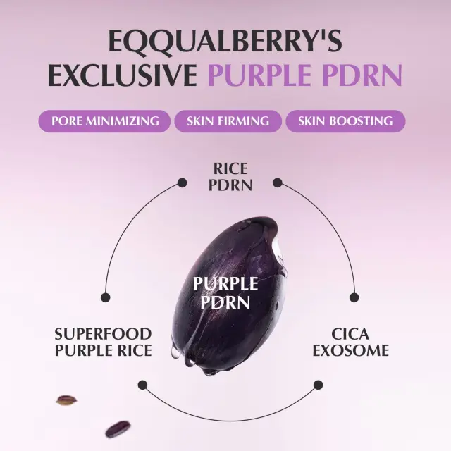 Eqqualberry PDRN Pore Minimizing Serum Προσώπου με Πεπτίδια & Κολλαγόνο για Σύσφιξη 30ml 3