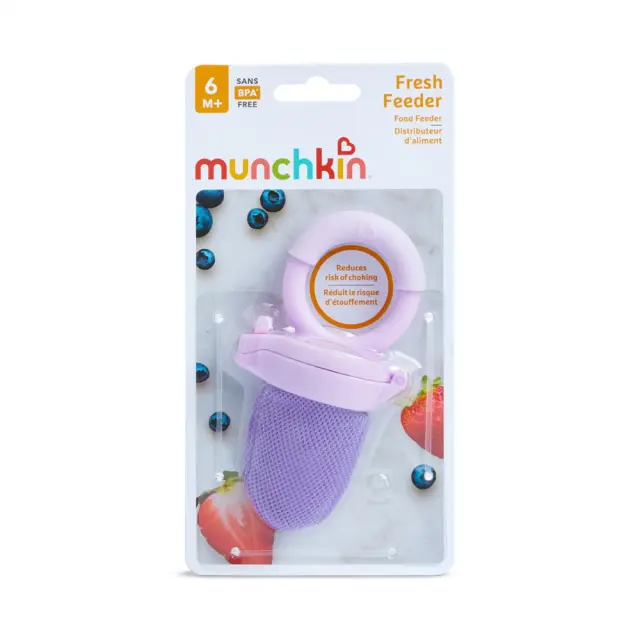 Munchkin Fresh Food Feeder Παιδικό Δίχτυ Ταΐσματος (6m+) 1τμχ - Τιρκουάζ
