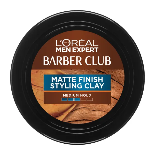 L'Oreal Men Expert Barber Club Messy Hair Molding Clay Πηλός Μαλλιών 75ml