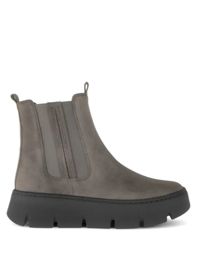 Gabor Μποτάκια Γυναικείο δέρμα suede Γκρί GAB/53743 10-MOHAIR 3