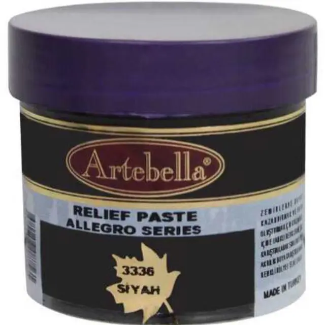 Artebella Allegro Πάστα Relief - 3336 Black - 50ml