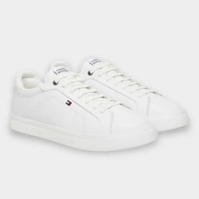 Tommy Hilfiger - Ανδρικά Sneakers Icon Court Light Ess FM0FM05678-YBS Λευκό - 46 2