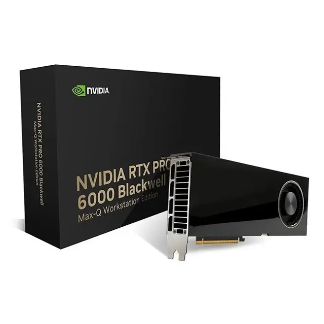 NVIDIA Κάρτα Γραφικών Quadro RTX PRO 6000 Blackwell Max-Q Workstation Edition 96GB GDDR7 (900-5G153-2500-000)