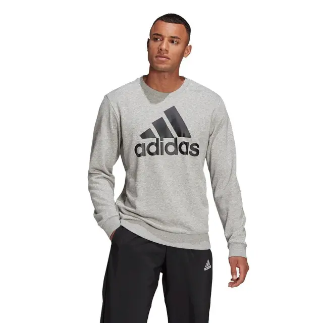 adidas Essentials Sweatshirt (GK9077-Grey) - Γκρί