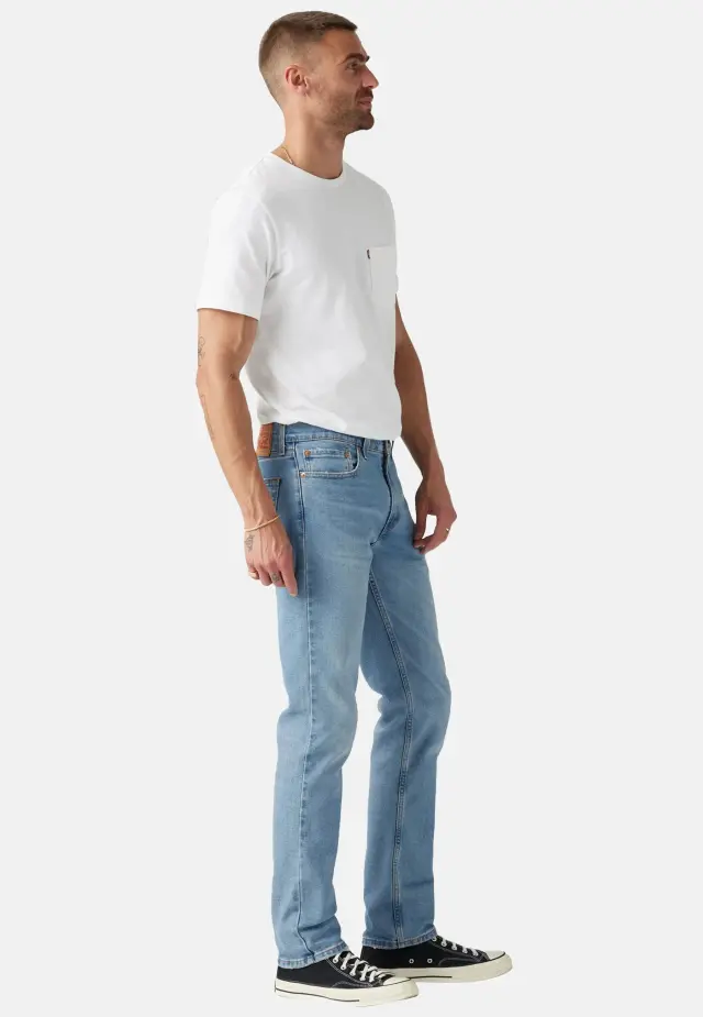 511™ Slim Med Indigo - Flat Finish DENIM 3