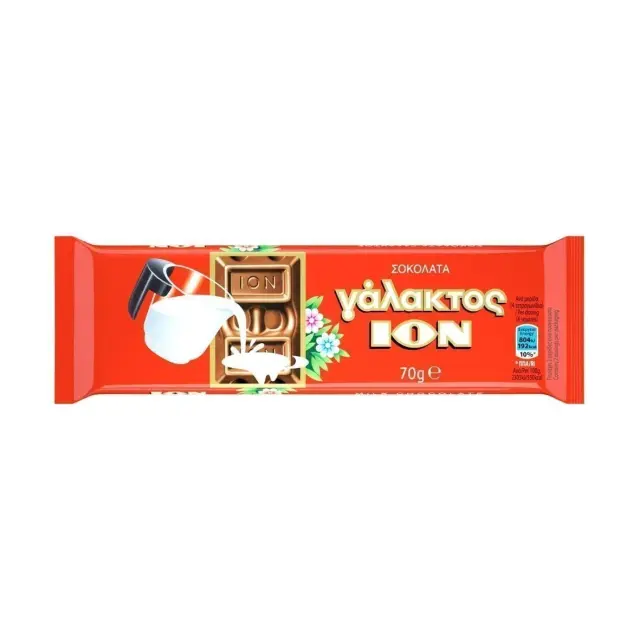 ION Σοκολάτα Γάλακτος 70gr
