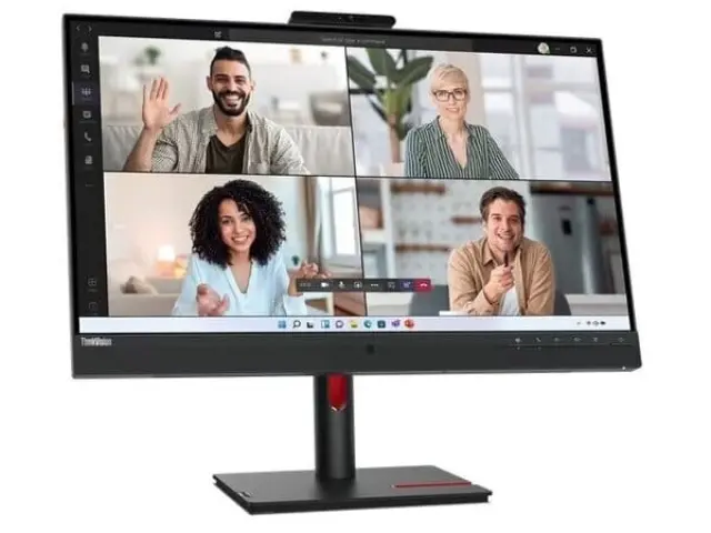 LENOVO Monitor ThinkVision T27hv-30 27'' QHD IPS, VGA, HDMi, Display Port, USB,USB-C, Height adjustable,Webcam, Speakers, , 3YearsW 2