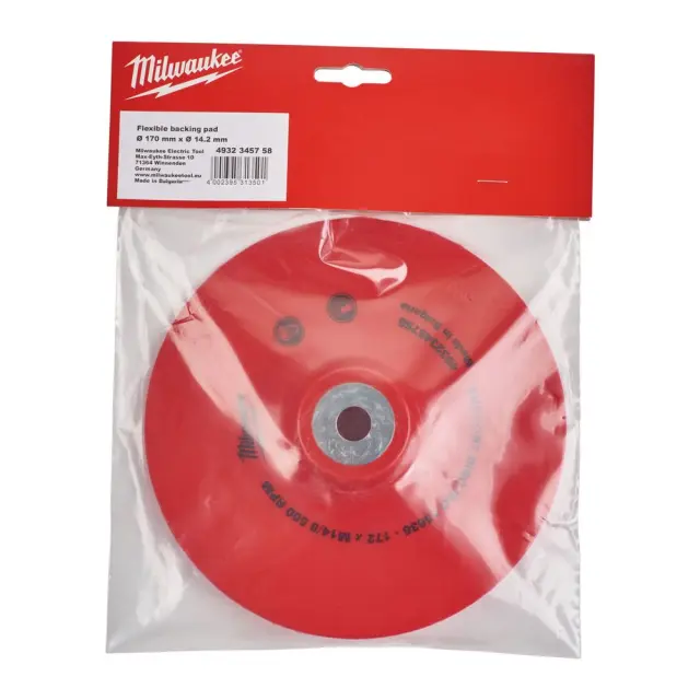 Milwaukee 4932345758 - ΜΑΞΙΛΑΡΙ ΓΩΝΙΑΚΟΥ ΤΡΟΧΟΥ 170mm MW
