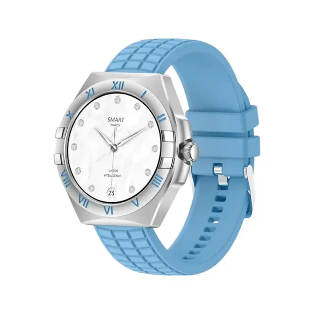 Σετ Smartwatch με 3 λουράκια - LG80 Mini - 065066 - Blue