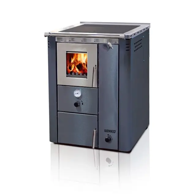 Senko C-30 σόμπα καλοριφέρ Ανθρακί 35kw