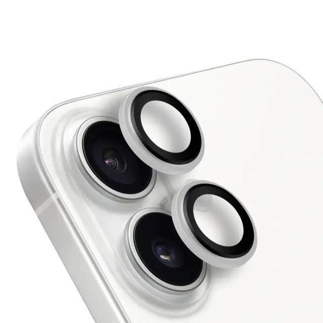 OBAL:ME Lens Protector for Apple iPhone 16/16 Plus White