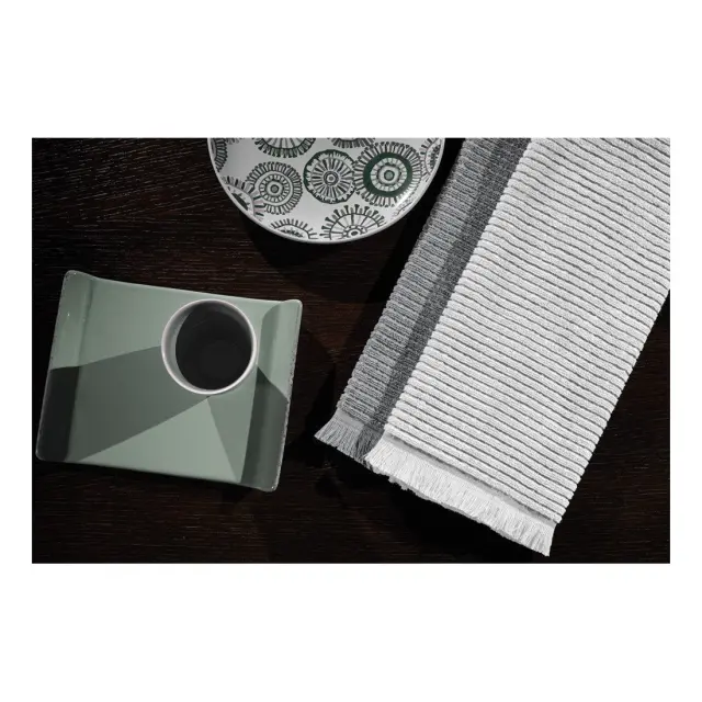 Σετ Πετσέτες Κουζίνας 2 Τεμαχίων Guy Laroche Tissus Silver 40x60
