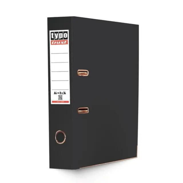 Typotrust Κλασέρ Πλαστικό 8/34 Μαύρο (KP834-01)