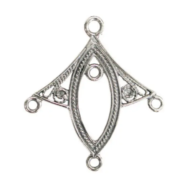 Γέφυρα για Σκουλαρίκι - Ασήμι .925 - 27x25mm - 1τεμ